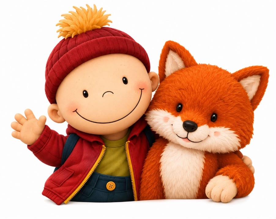 Ed en Vos, mascottes van Het Droombos